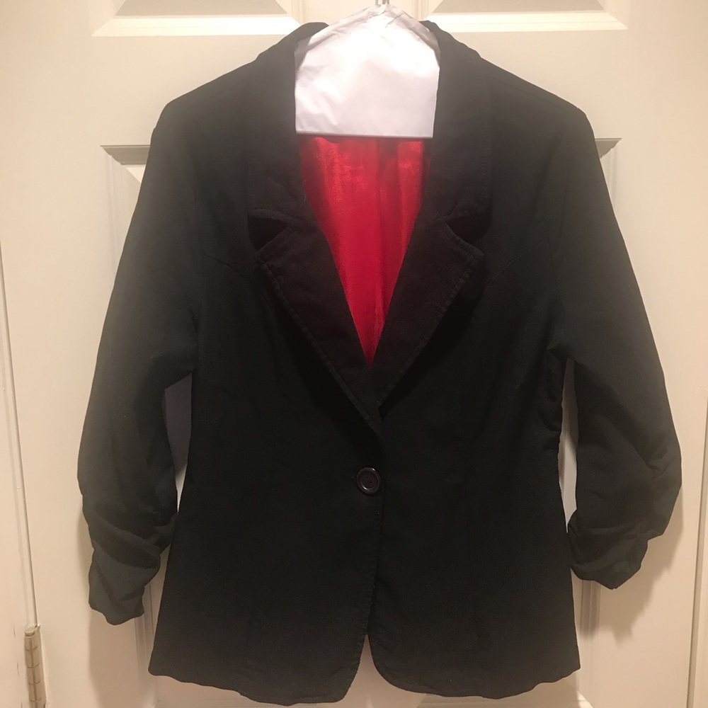 Woman’s Black Jacket